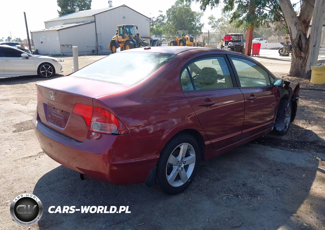 2008 Honda Civic Ex-L VIN:1HGFA16958L071449 - 4