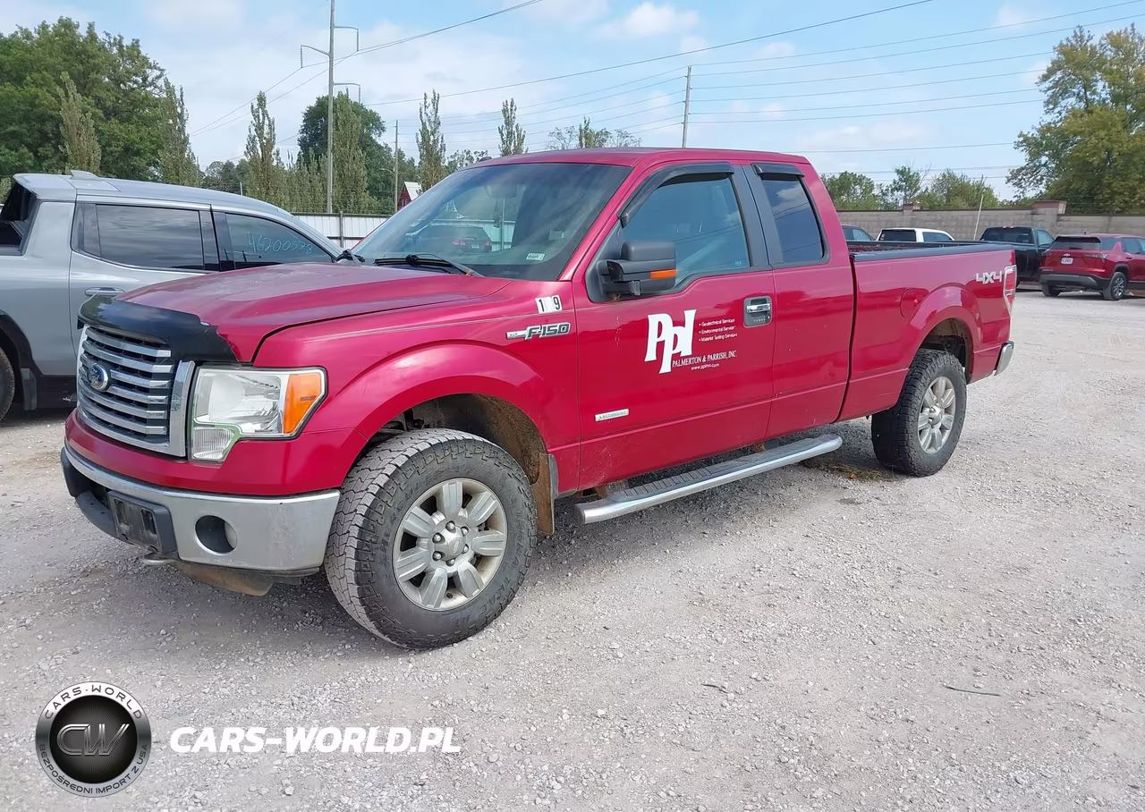 2012 Ford F-150 Xlt VIN:1FTFX1ET8CFB94521 - 2