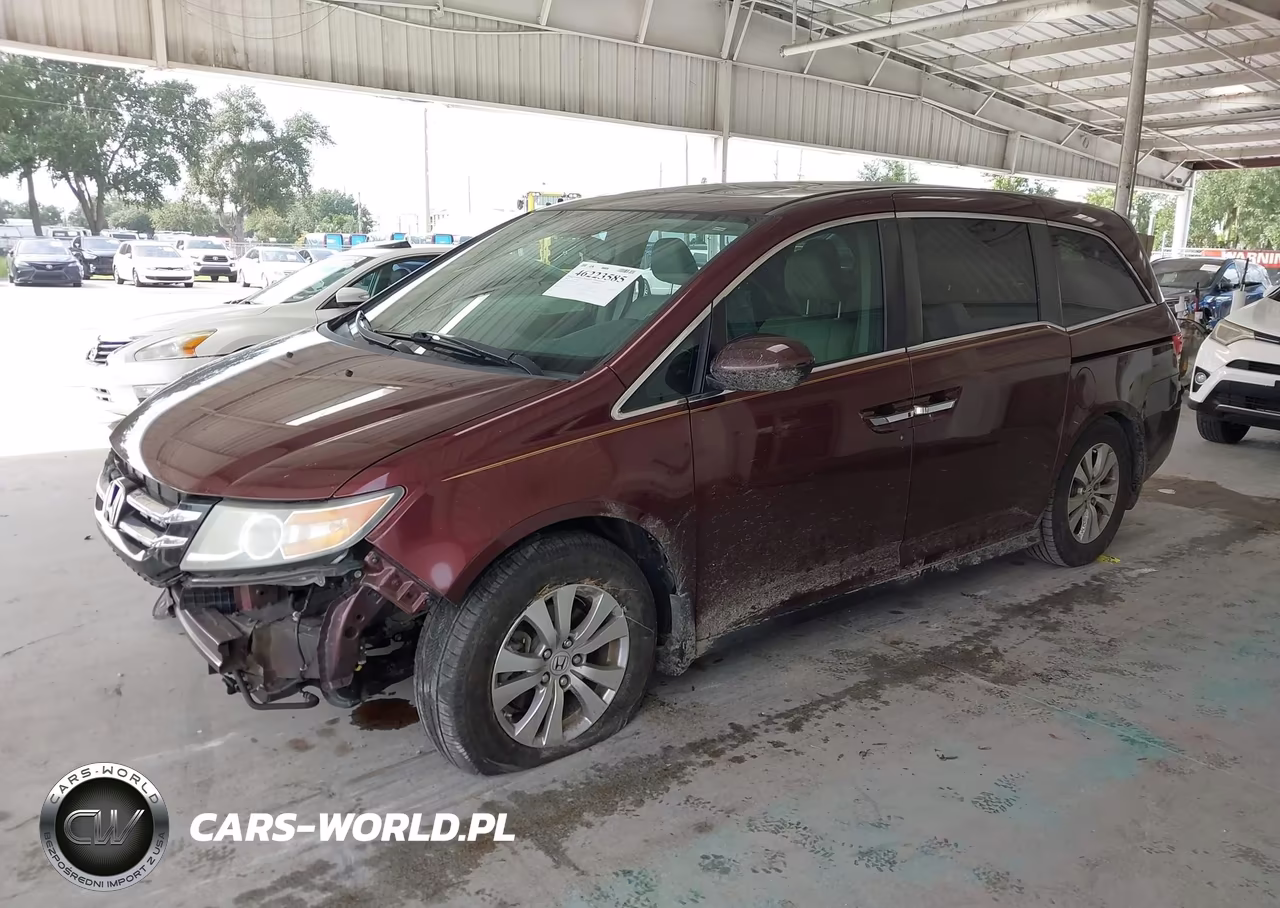 2015 Honda Odyssey Ex-L VIN:5FNRL5H67FB108534 - 2