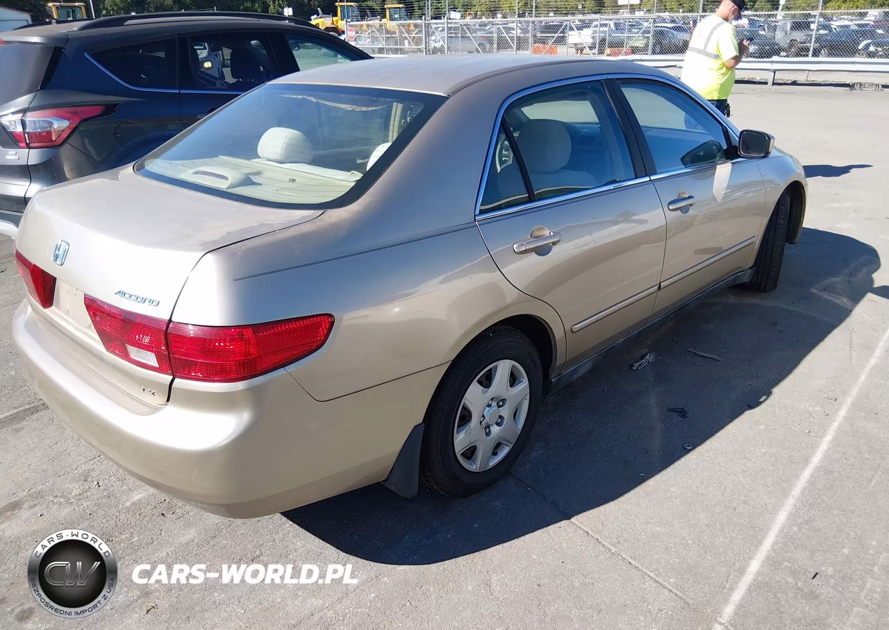 2005 Honda Accord 2.4 Lx VIN:1HGCM56405A021295 - 4