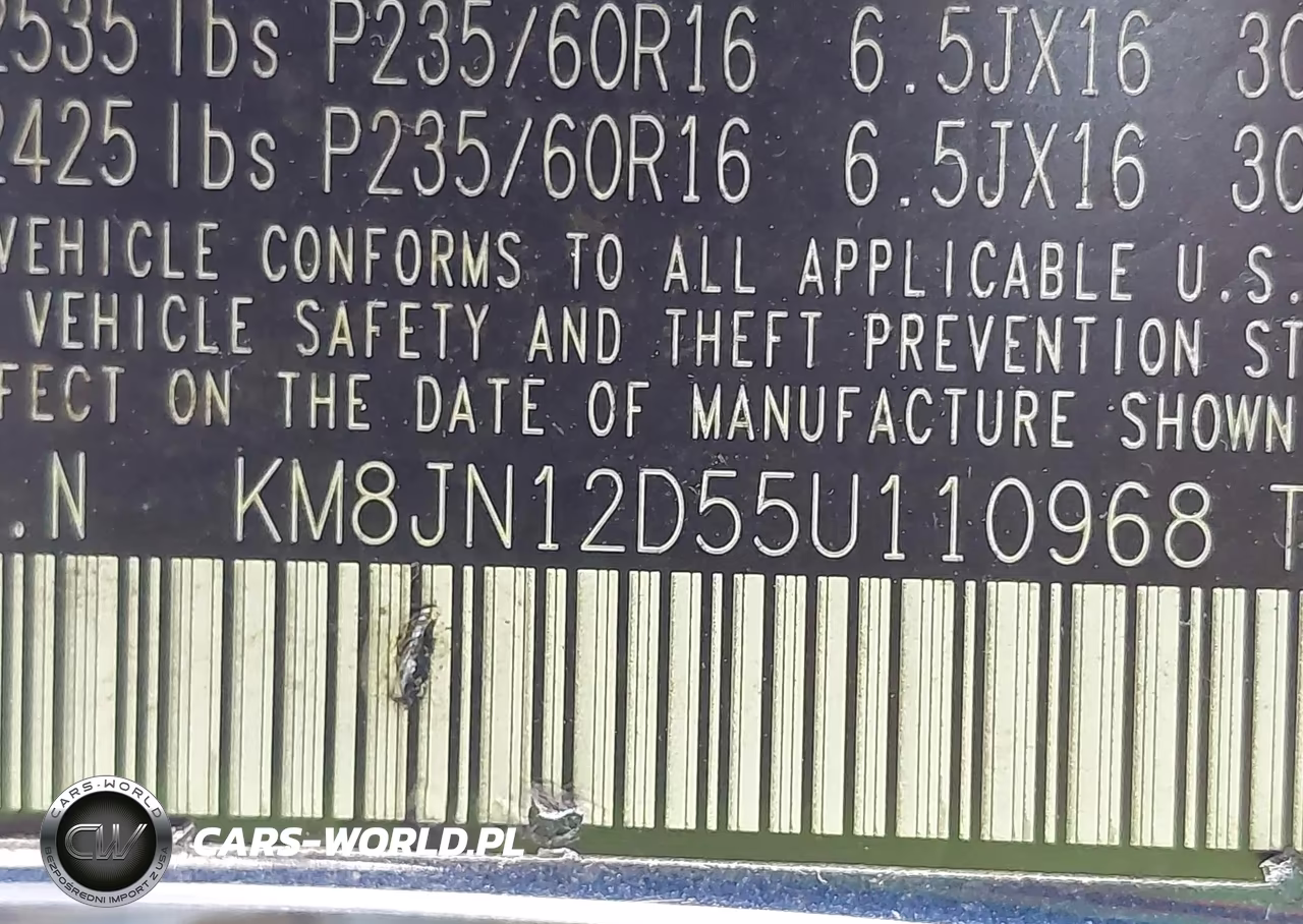 2005 Hyundai Tucson Gls-Lx VIN:KM8JN12D55U110968 - 9