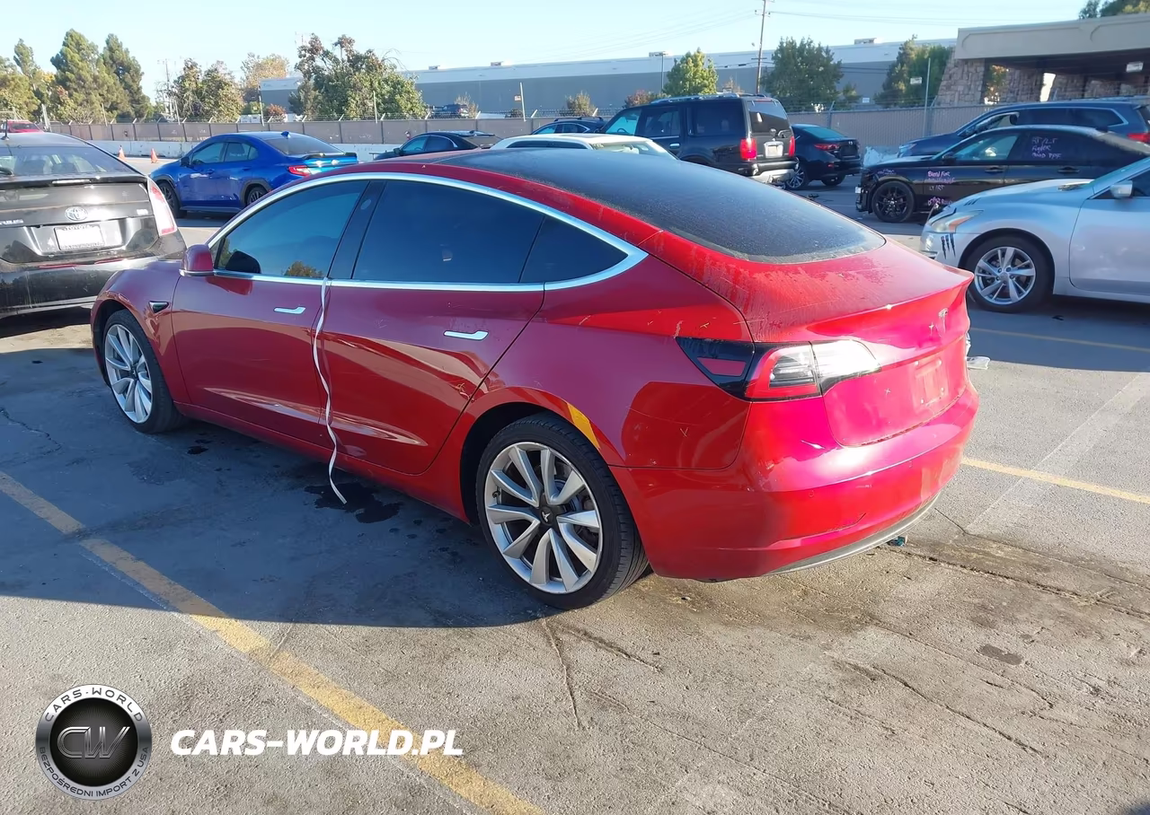 2018 Tesla Model 3 Long Range-Mid Range VIN:5YJ3E1EA6JF163812 - 3