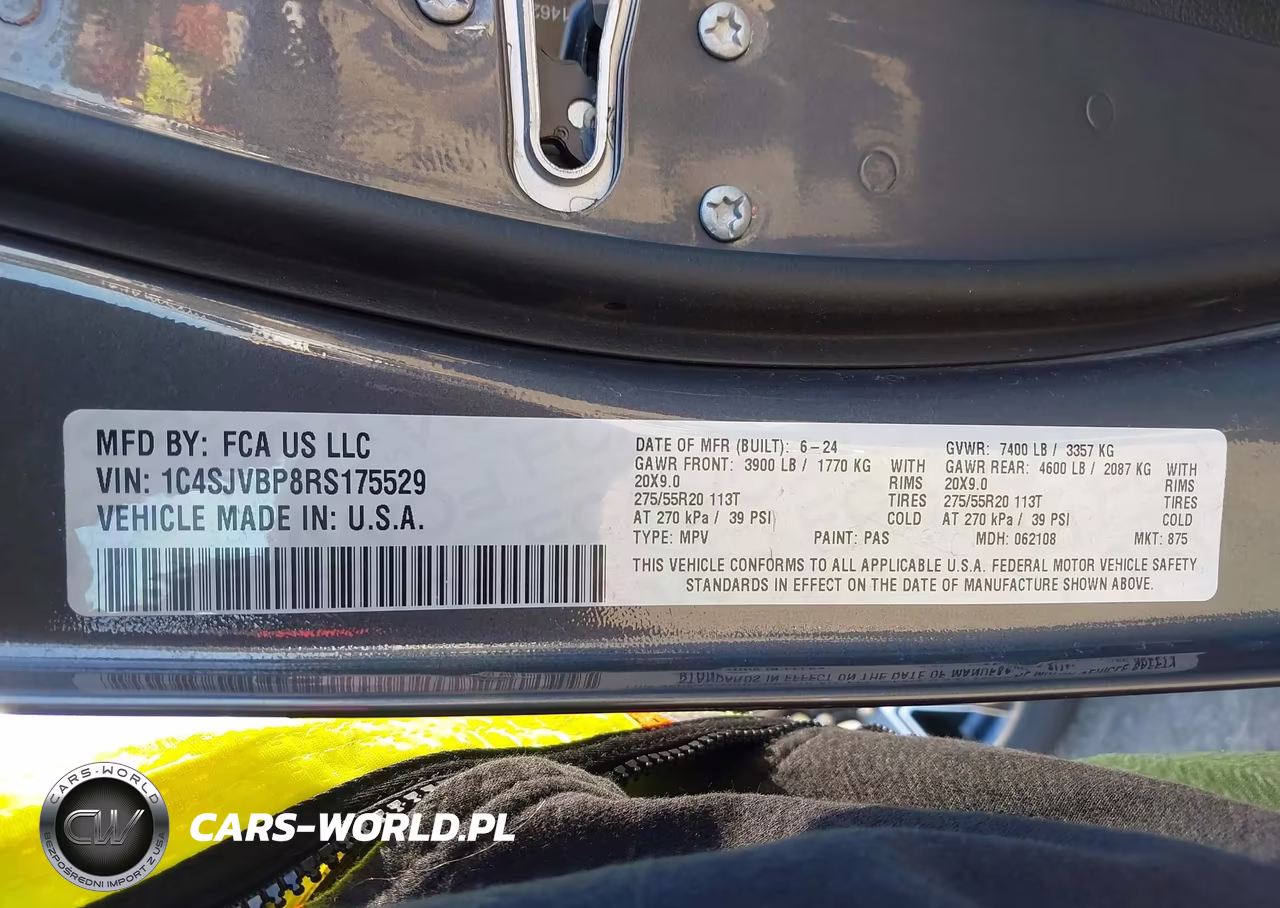 2024 Jeep Wagoneer Series Ii 4X4 VIN:1C4SJVBP8RS175529 - 9