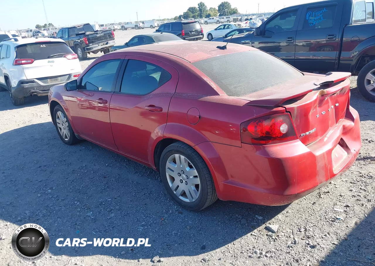 2013 Dodge Avenger Se VIN:1C3CDZAB3DN610851 - 3