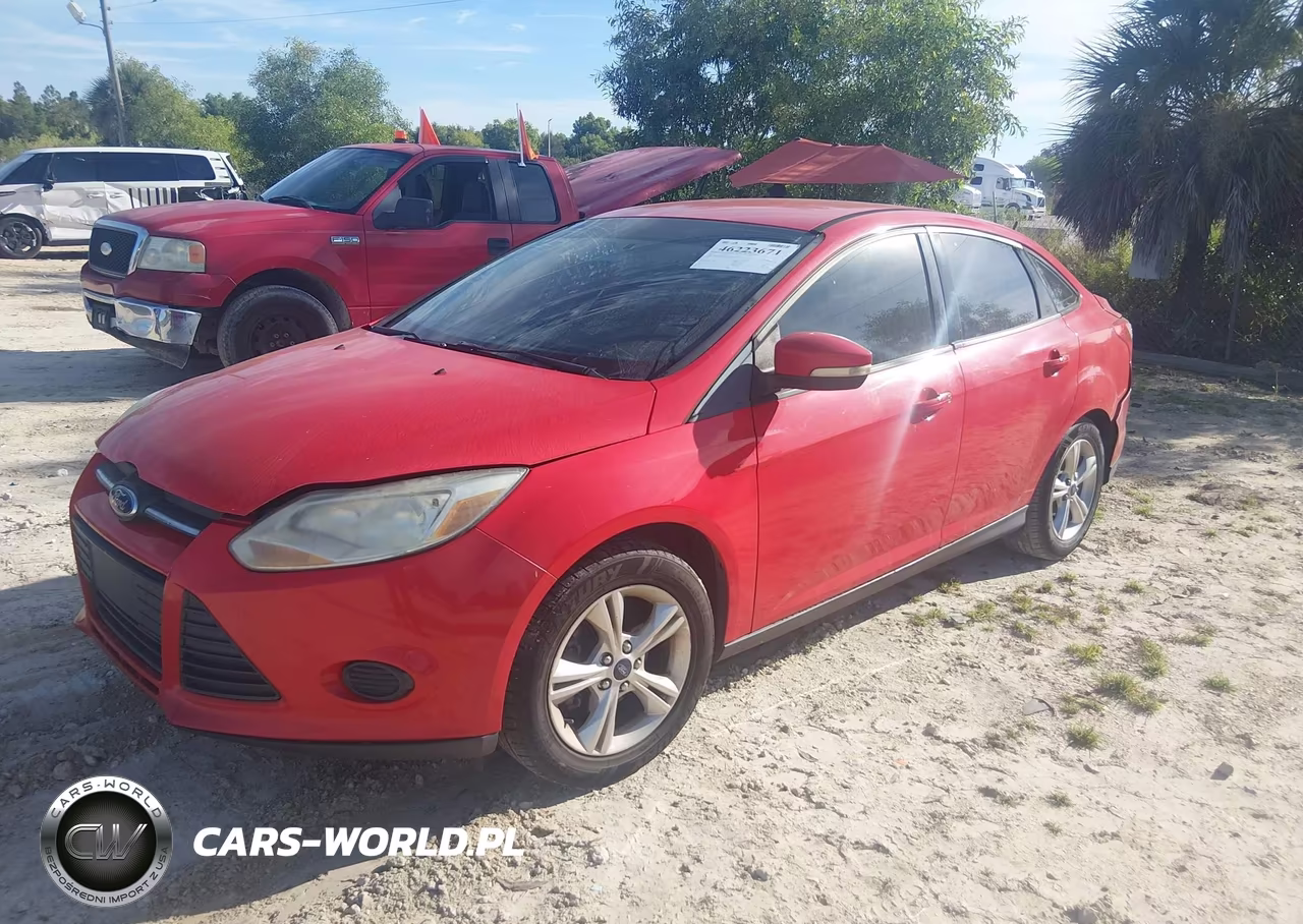 2013 Ford Focus Se VIN:1FADP3F23DL331348 - 2