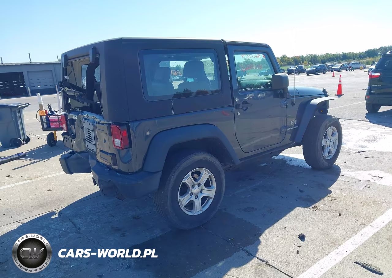 2008 Jeep Wrangler X VIN:1J4FA24128L574626 - 4