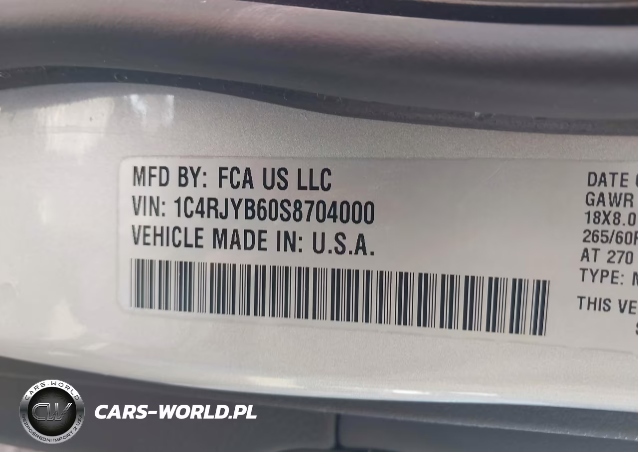 2025 Jeep Grand Cherokee 4Xe VIN:1C4RJYB60S8704000 - 9