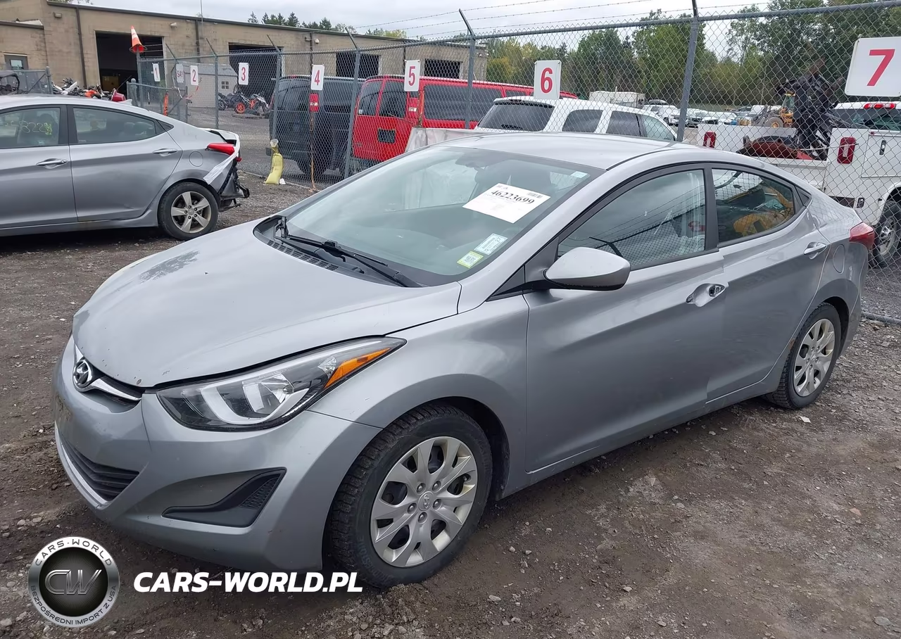 2015 Hyundai Elantra Gl VIN:5NPDH4AE1FH589910 - 2