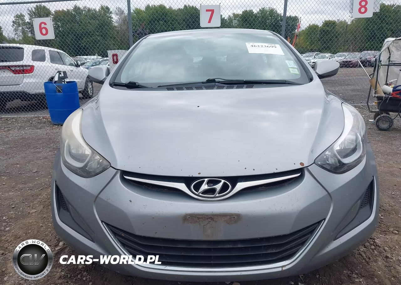2015 Hyundai Elantra Gl VIN:5NPDH4AE1FH589910 - 6