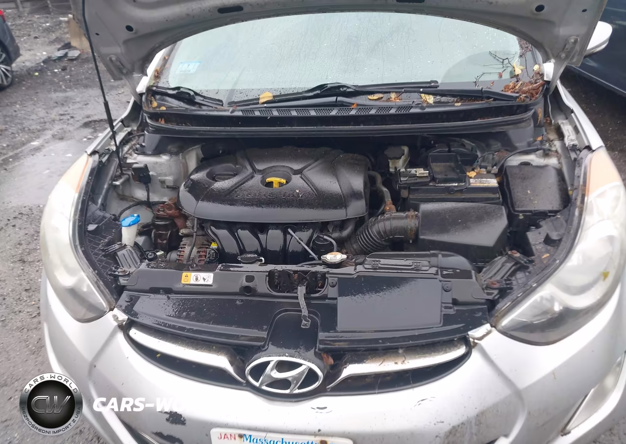 2013 Hyundai Elantra Limited VIN:5NPDH4AE4DH245873 - 10