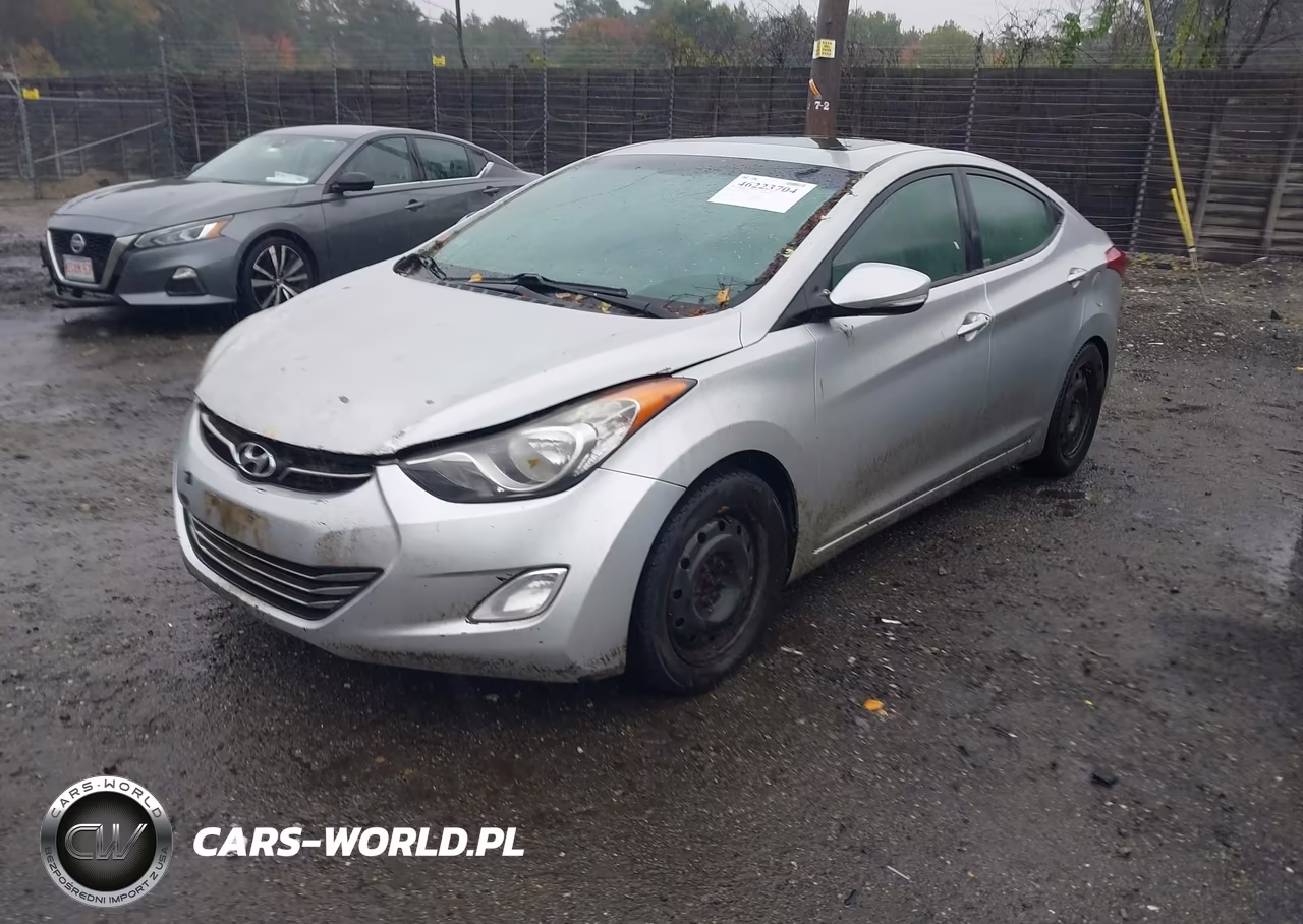 2013 Hyundai Elantra Limited VIN:5NPDH4AE4DH245873 - 2