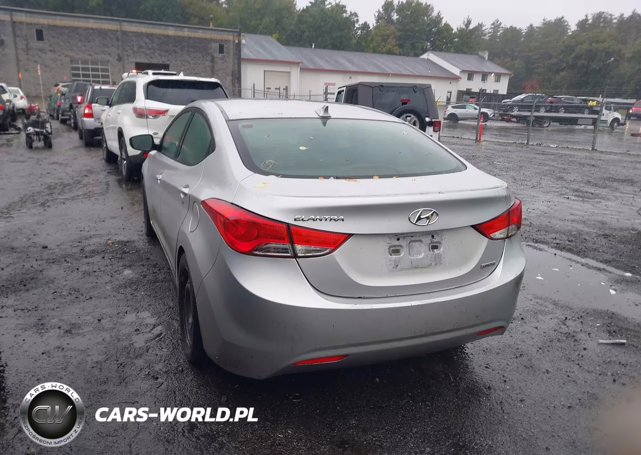 2013 Hyundai Elantra Limited VIN:5NPDH4AE4DH245873 - 3