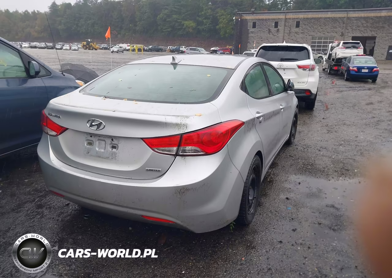 2013 Hyundai Elantra Limited VIN:5NPDH4AE4DH245873 - 4