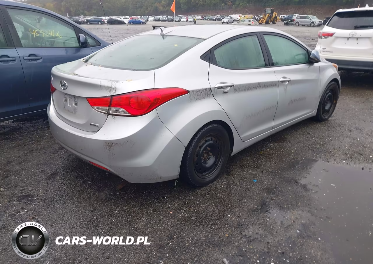 2013 Hyundai Elantra Limited VIN:5NPDH4AE4DH245873 - 6