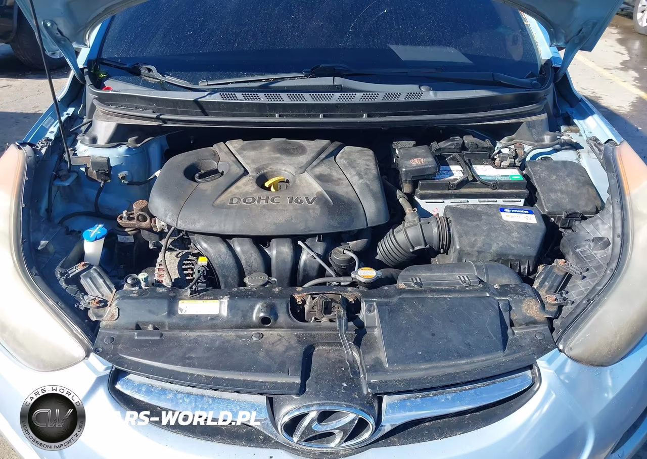 2011 Hyundai Elantra Gls (Ulsan Plant) VIN:KMHDH4AEXBU110749 - 10