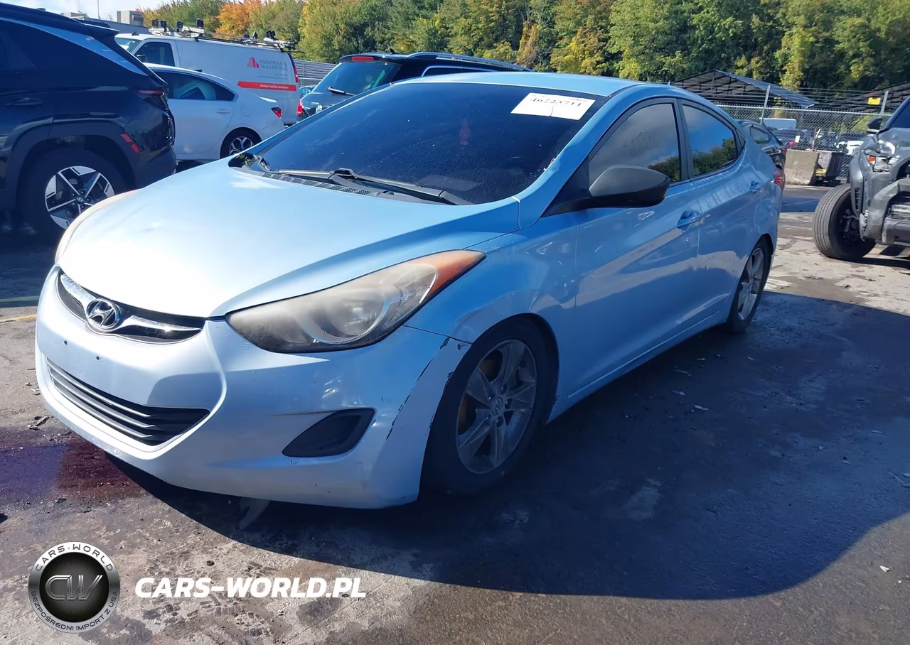 2011 Hyundai Elantra Gls (Ulsan Plant) VIN:KMHDH4AEXBU110749 - 2