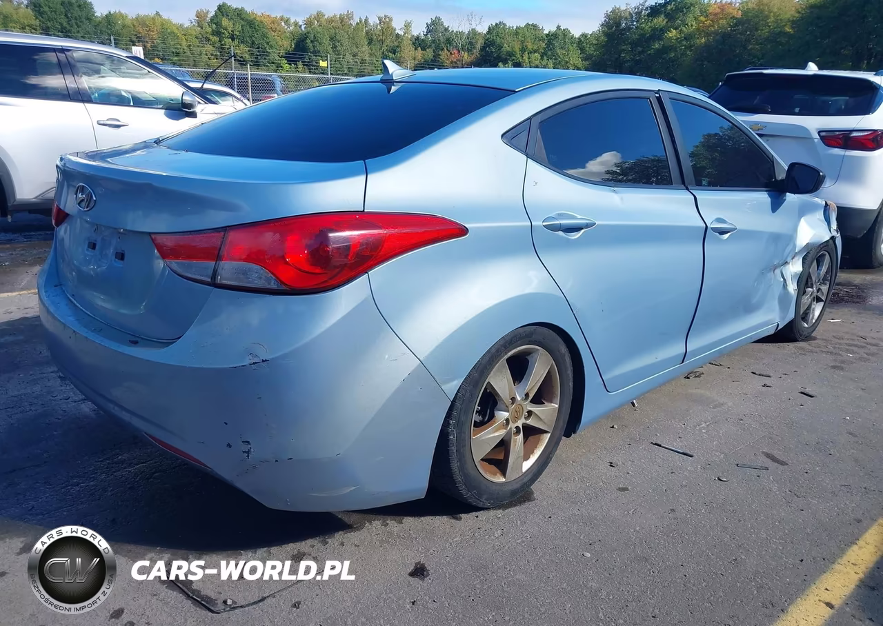 2011 Hyundai Elantra Gls (Ulsan Plant) VIN:KMHDH4AEXBU110749 - 4