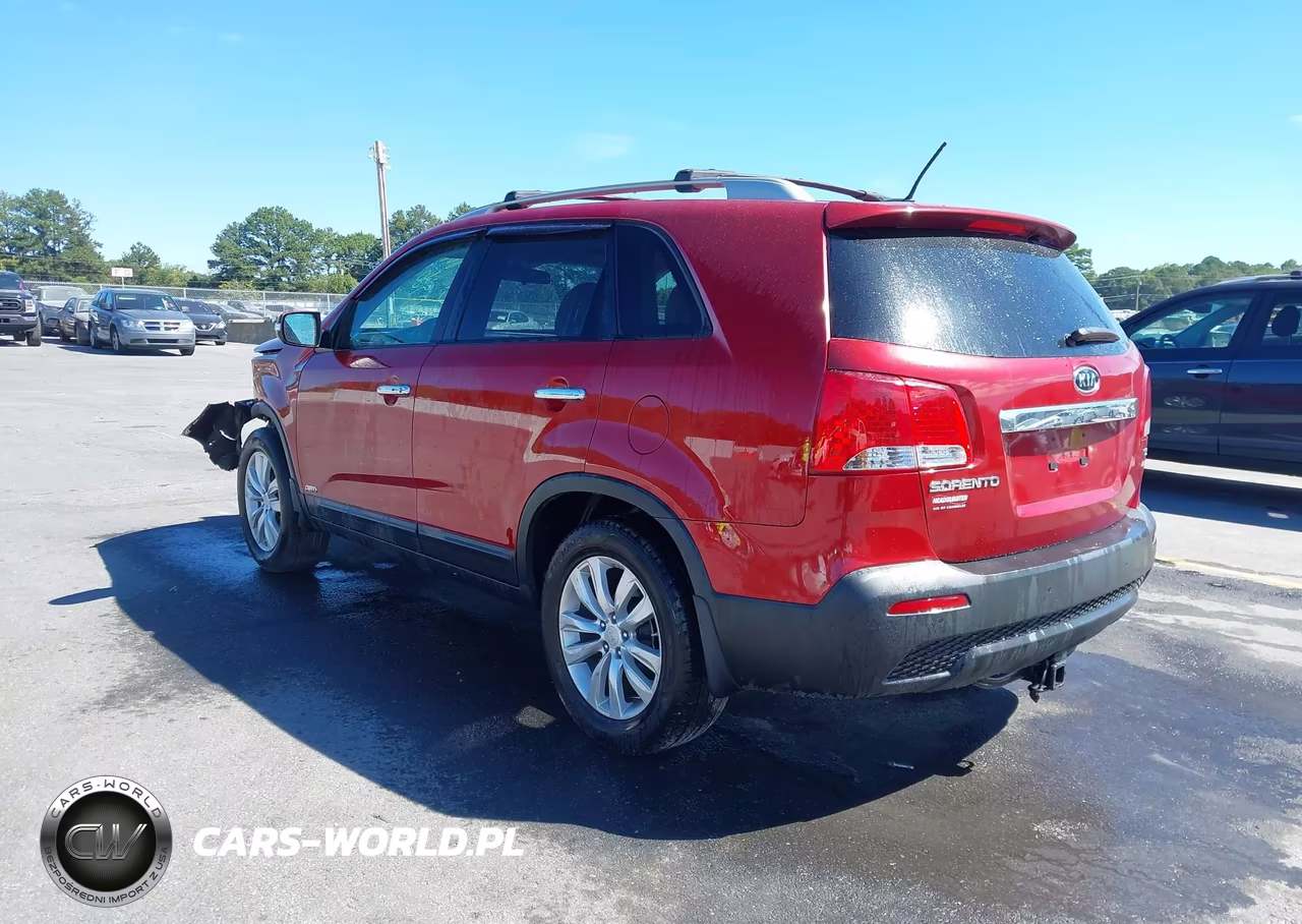 2011 Kia Sorento Ex VIN:5XYKUCA11BG070366 - 3