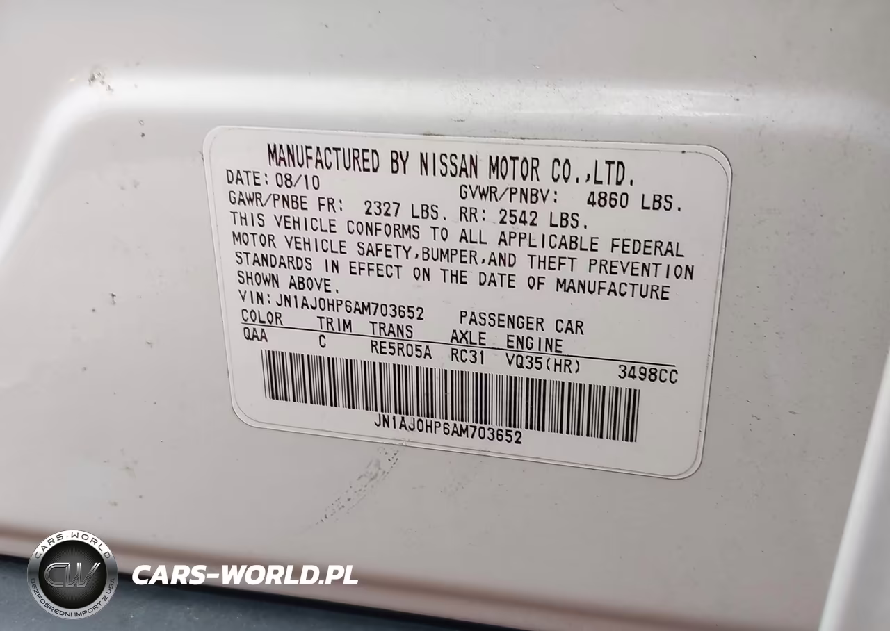2010 Infiniti Ex35 Journey VIN:JN1AJ0HP6AM703652 - 9