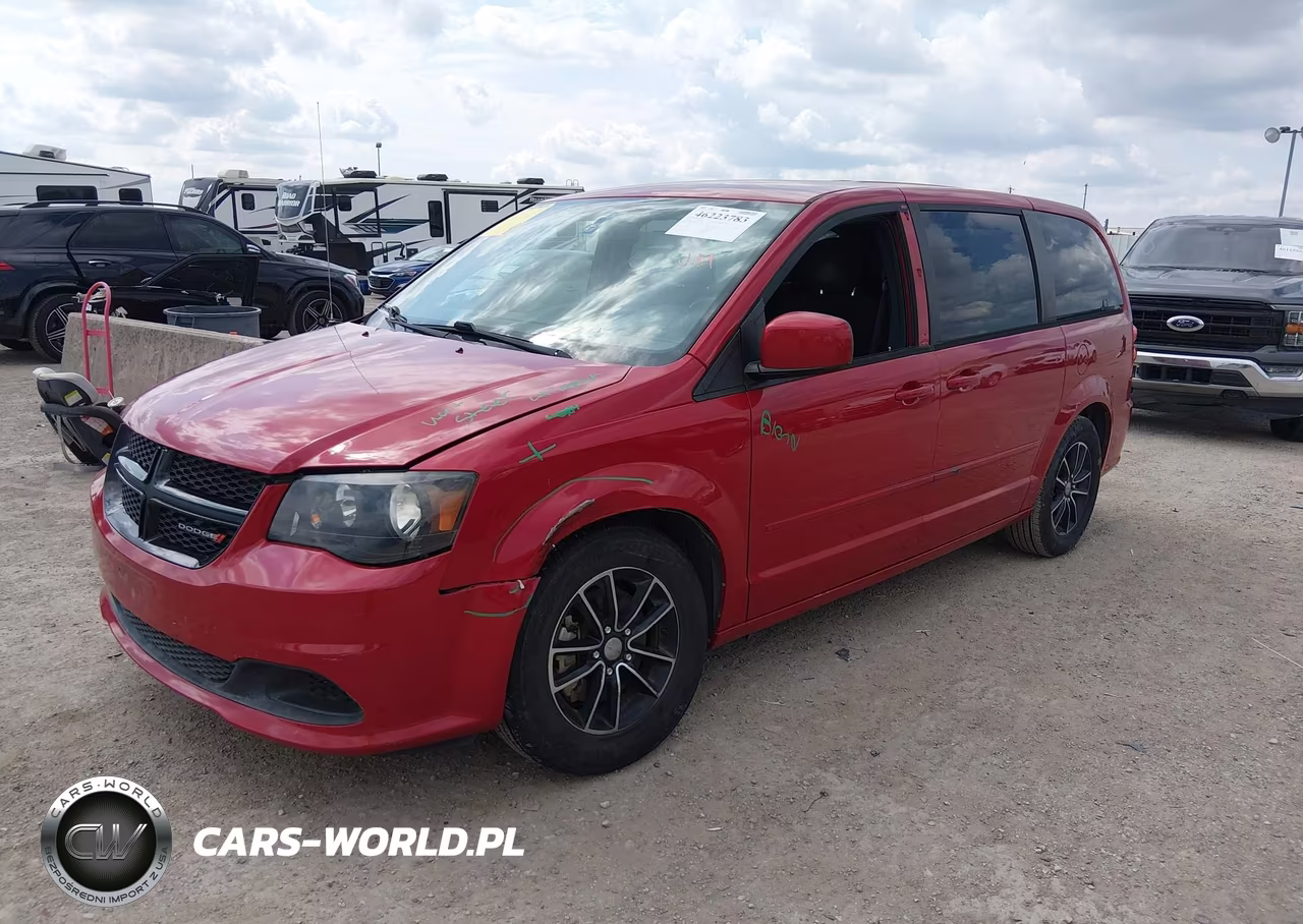 2015 Dodge Grand Caravan Se Plus VIN:2C4RDGBG6FR642509 - 2