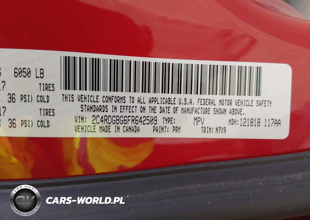 2015 Dodge Grand Caravan Se Plus VIN:2C4RDGBG6FR642509 - 9