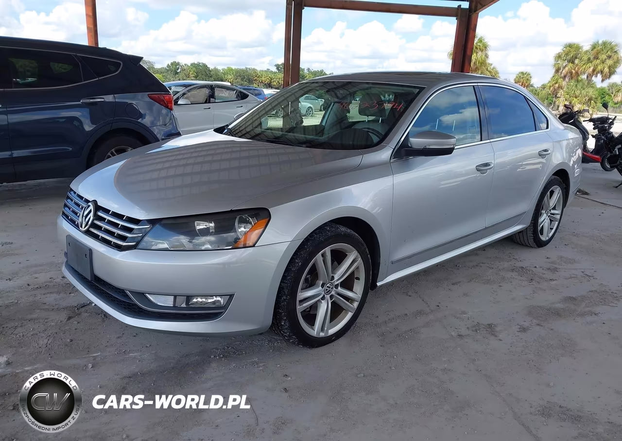2013 Volkswagen Passat 2.0L Tdi Sel Premium VIN:1VWCN7A38DC066622 - 2