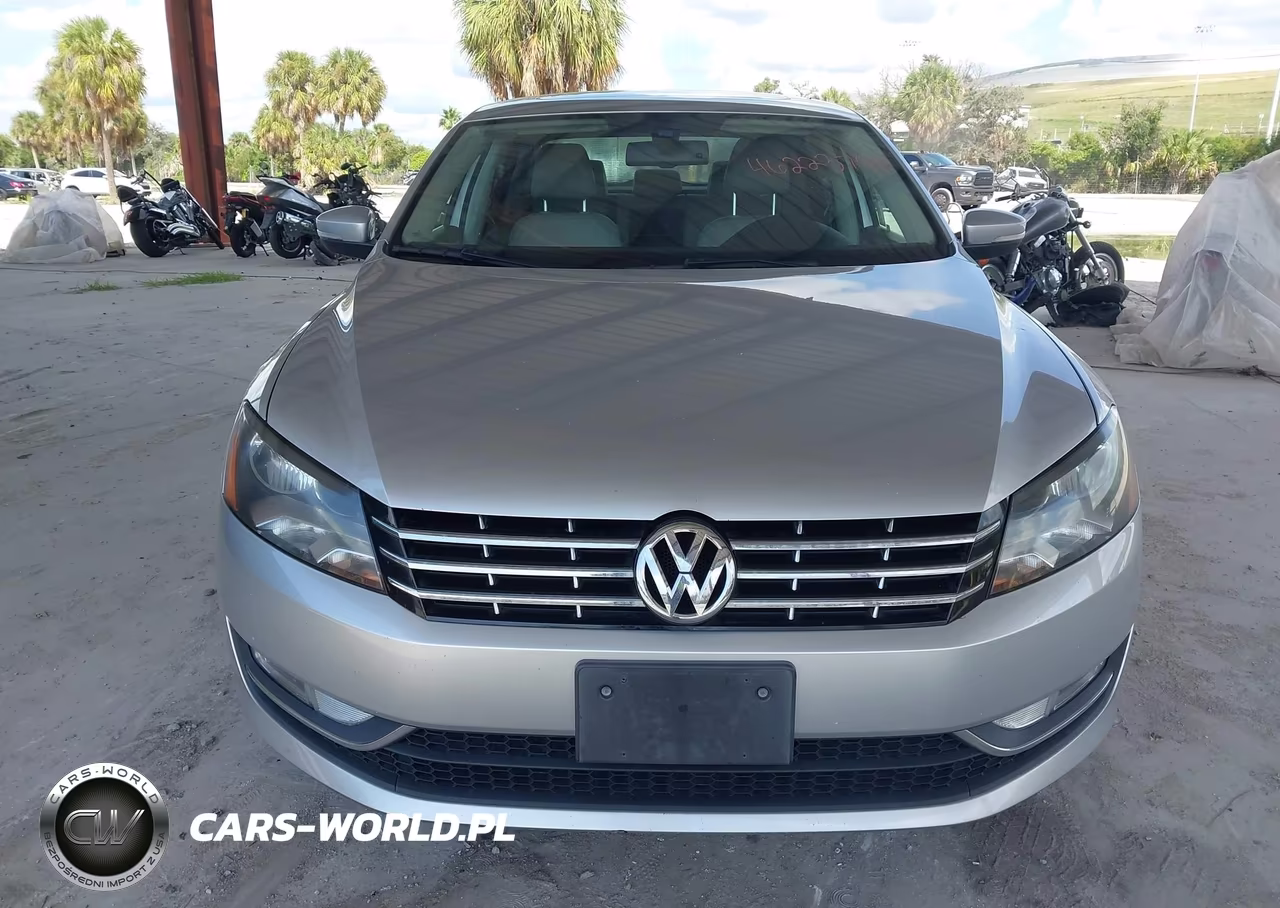 2013 Volkswagen Passat 2.0L Tdi Sel Premium VIN:1VWCN7A38DC066622 - 6