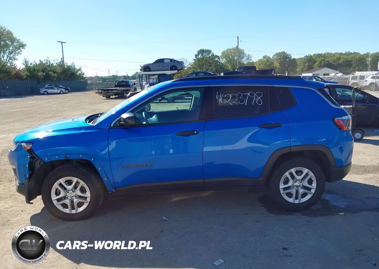 2020 Jeep Compass Sport Fwd VIN:3C4NJCAB3LT256824 - 14