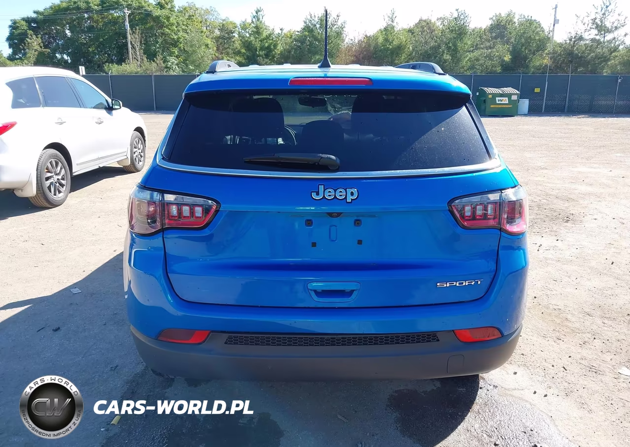 2020 Jeep Compass Sport Fwd VIN:3C4NJCAB3LT256824 - 16