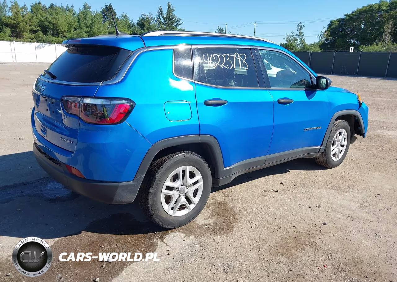 2020 Jeep Compass Sport Fwd VIN:3C4NJCAB3LT256824 - 4