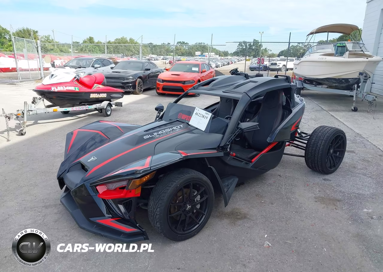 2020 Polaris Slingshot R VIN:57XAARHB2L8137336 - 2