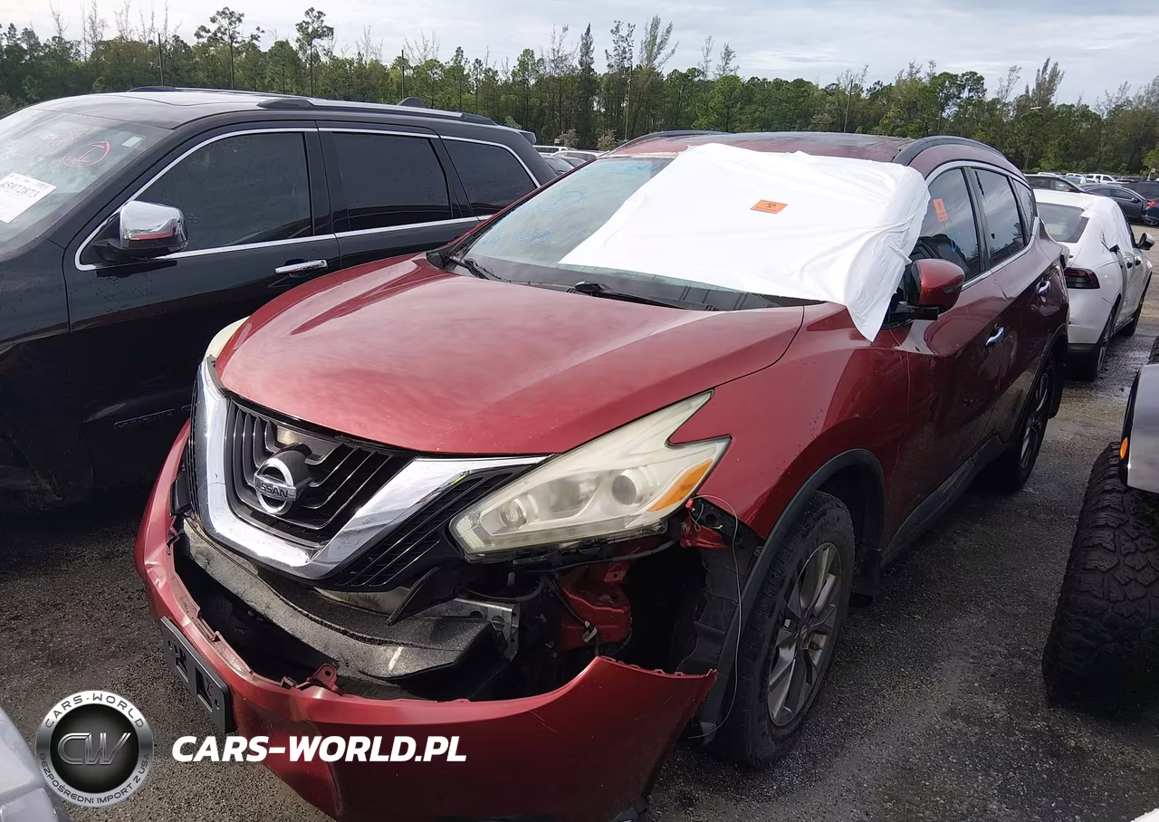 2016 Nissan Murano Sv VIN:5N1AZ2MH1GN119559 - 2