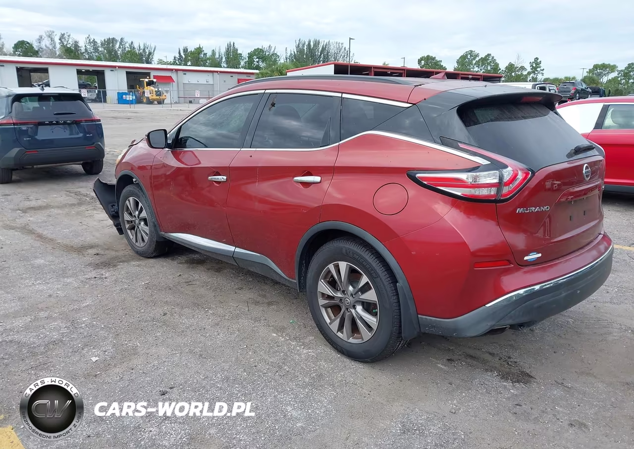 2016 Nissan Murano Sv VIN:5N1AZ2MH1GN119559 - 3