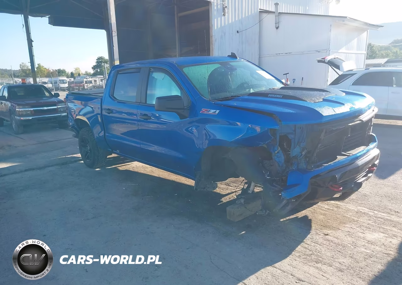 2022 Chevrolet Silverado 1500 4Wd Short Bed Custom Trail Boss