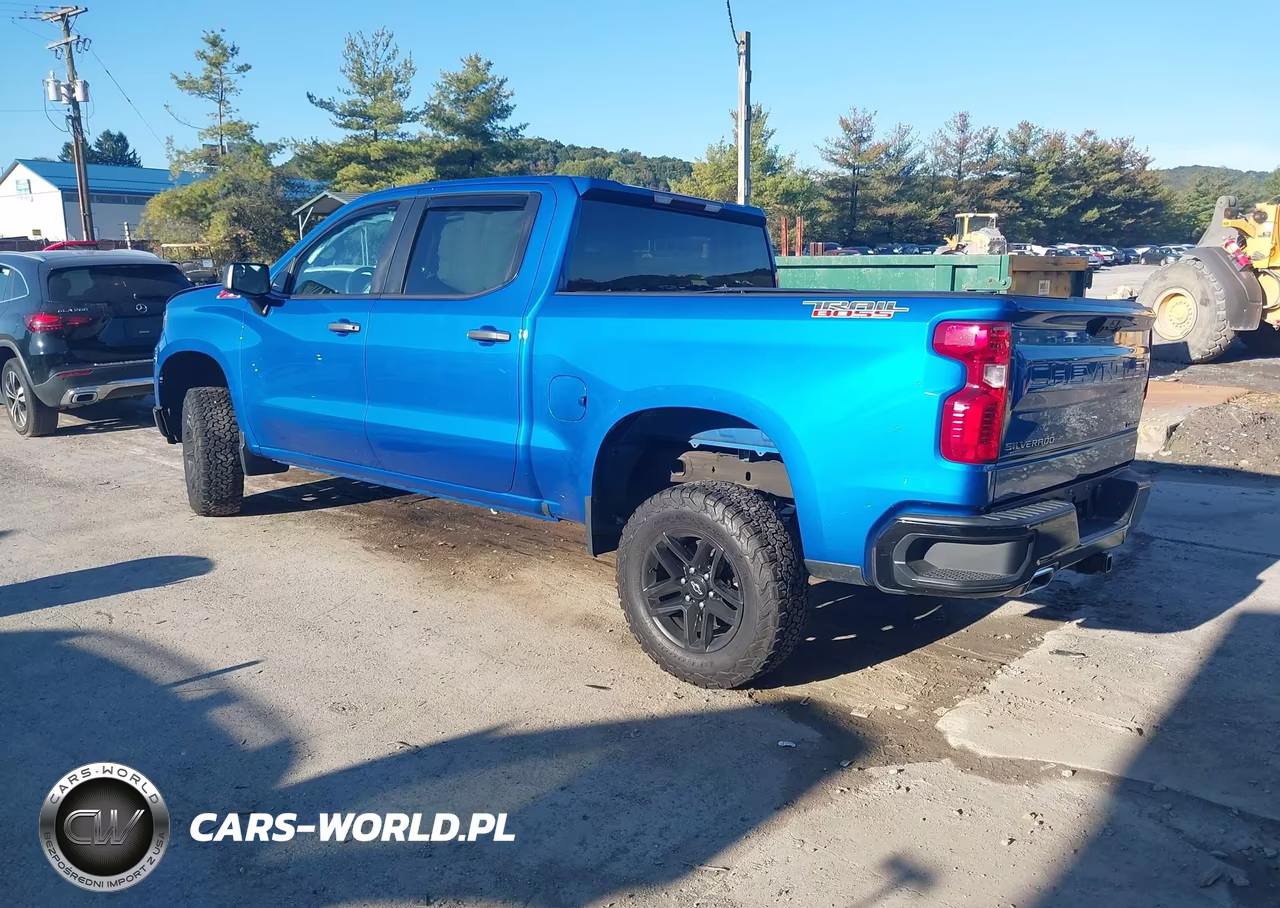 2022 Chevrolet Silverado 1500 4Wd Short Bed Custom Trail Boss VIN:3GCUDCET3NG656206 - 3
