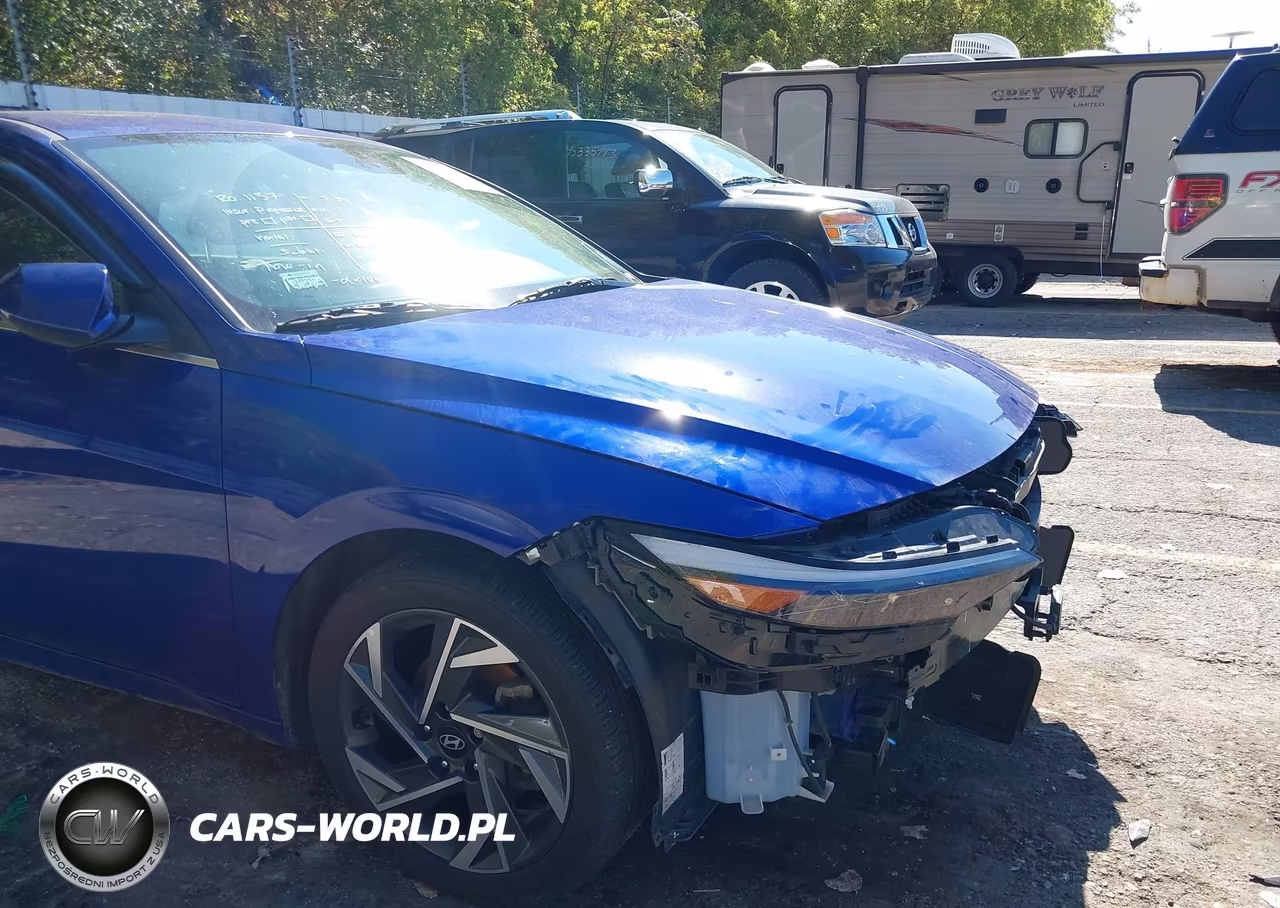 2024 Hyundai Elantra Sel VIN:KMHLS4DG2RU696657 - 17