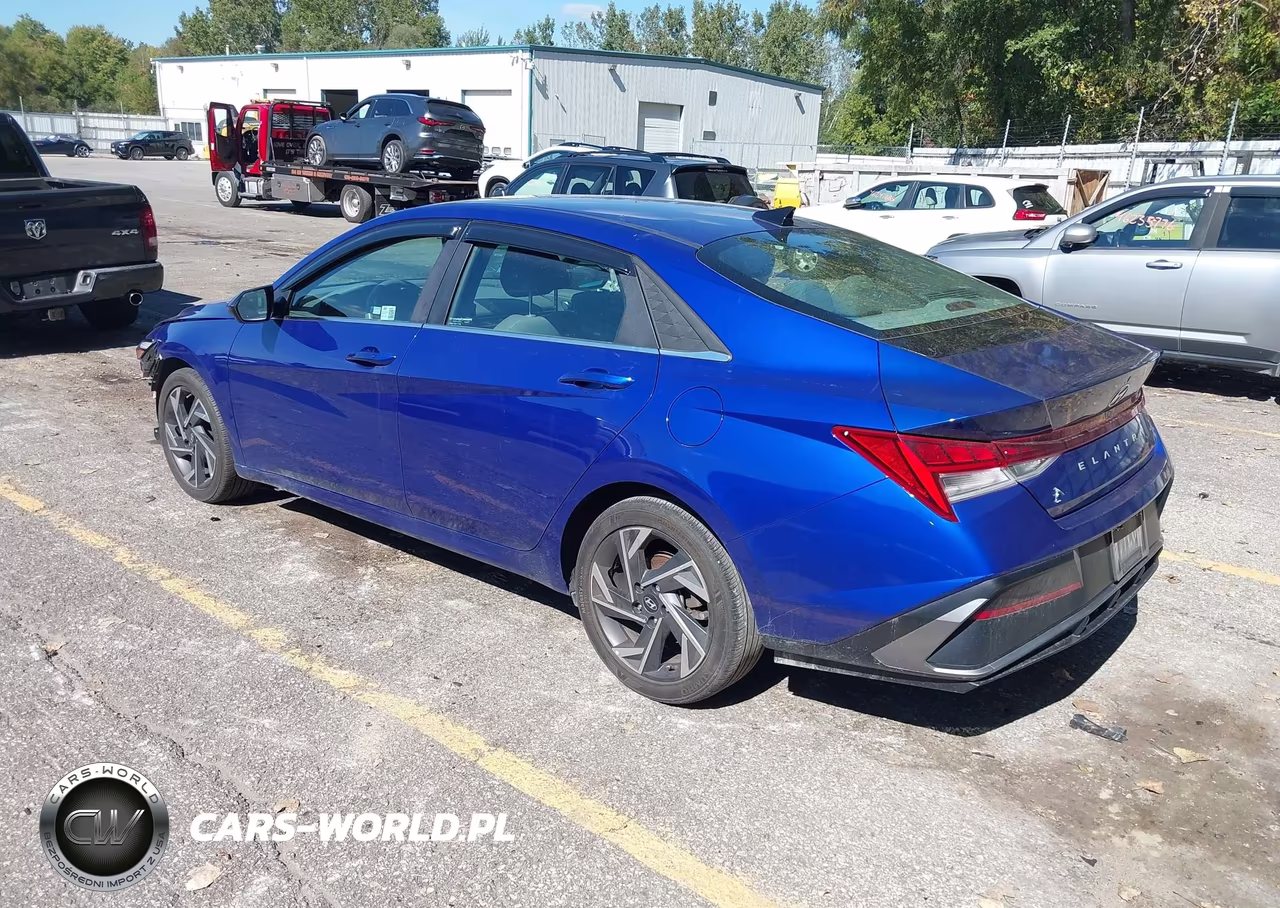 2024 Hyundai Elantra Sel VIN:KMHLS4DG2RU696657 - 3