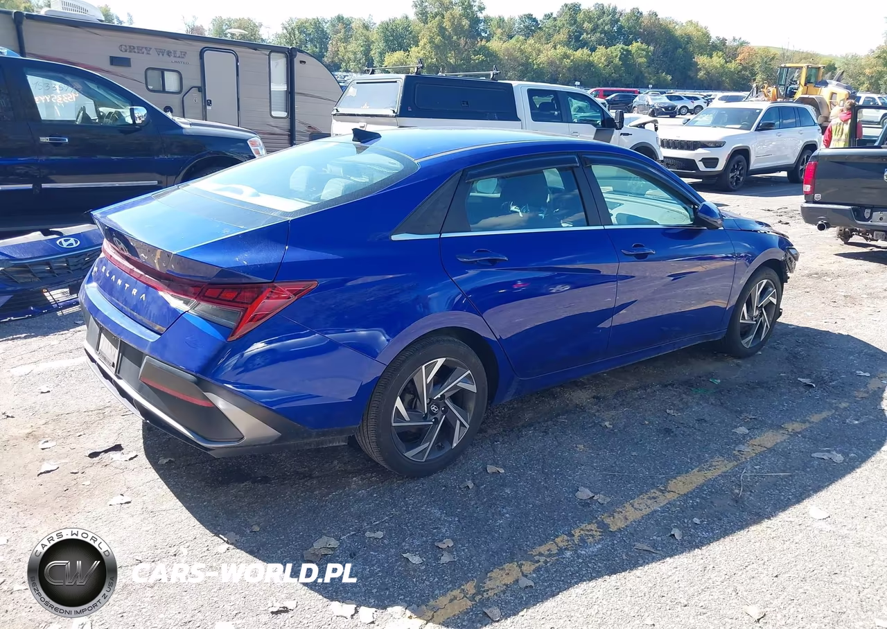 2024 Hyundai Elantra Sel VIN:KMHLS4DG2RU696657 - 4