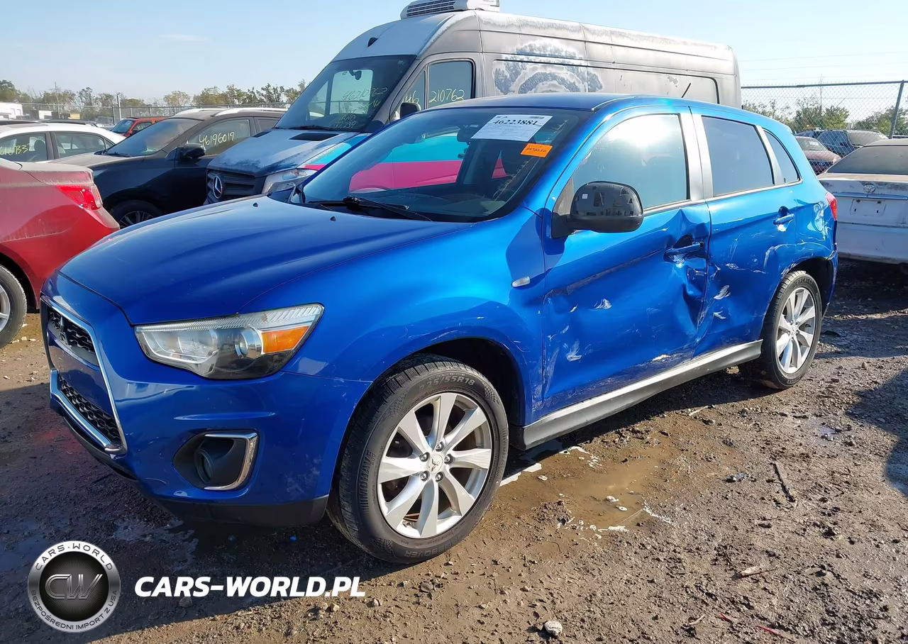 2015 Mitsubishi Outlander Sport Es VIN:4A4AR3AU1FE012093 - 2