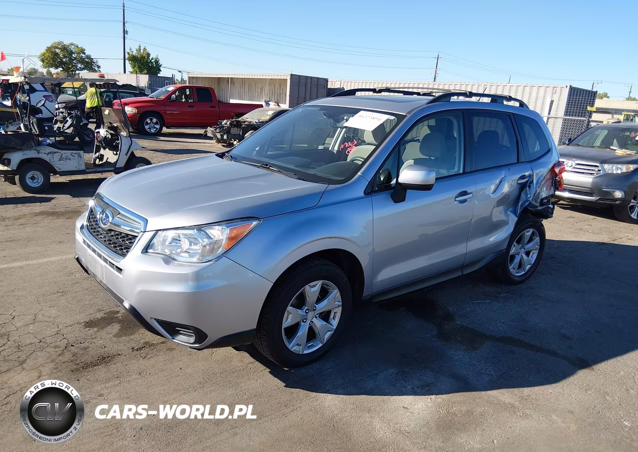 2015 Subaru Forester 2.5I Premium VIN:JF2SJAGCXFH502814 - 2