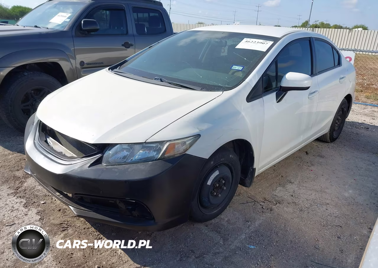 2014 Honda Civic Lx VIN:19XFB2F57EE057684 - 2