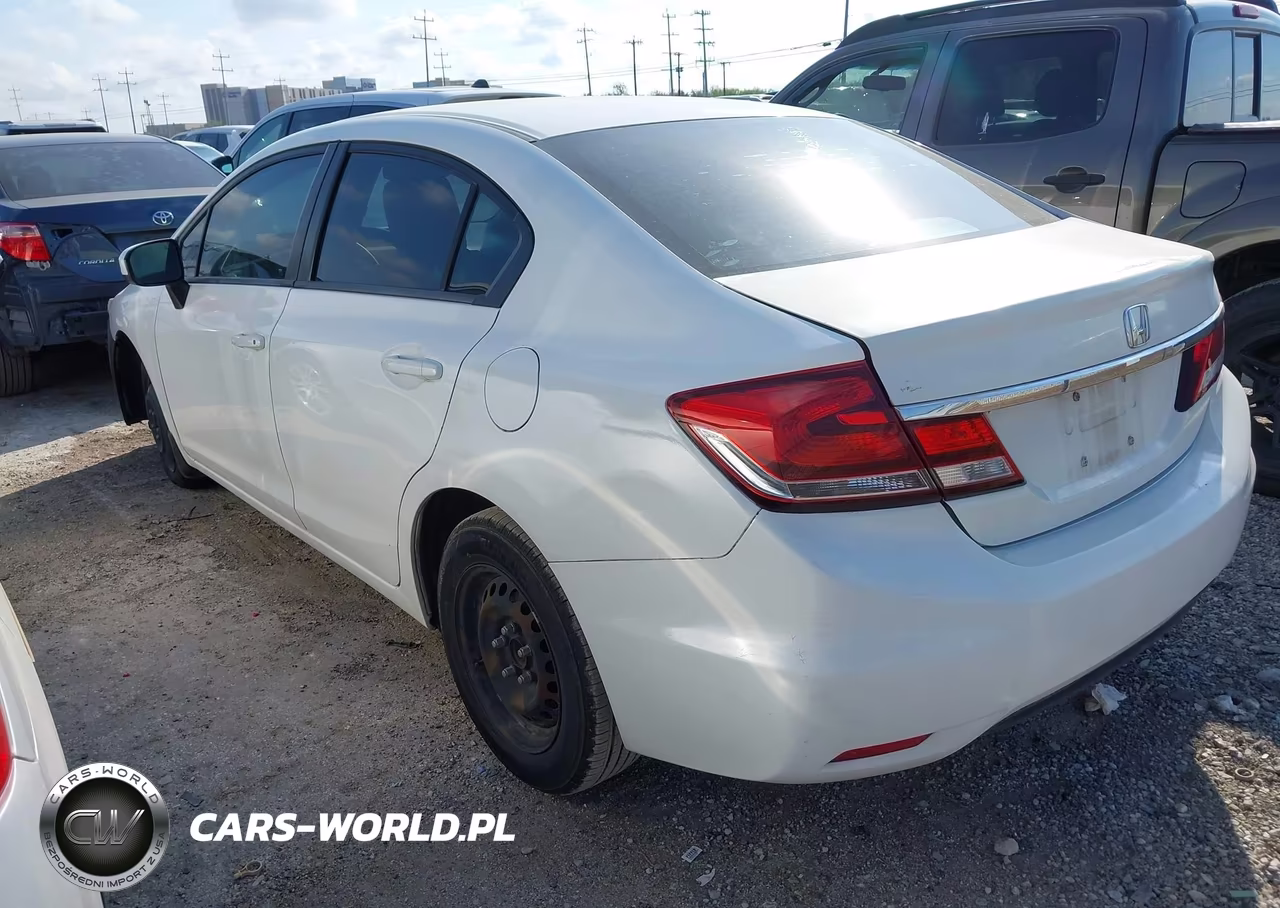 2014 Honda Civic Lx VIN:19XFB2F57EE057684 - 3