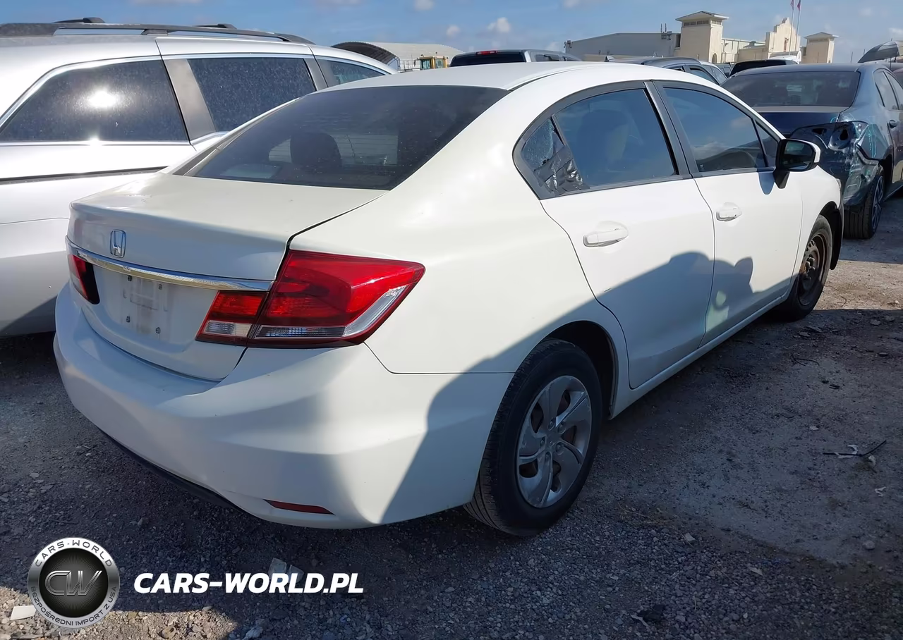 2014 Honda Civic Lx VIN:19XFB2F57EE057684 - 4