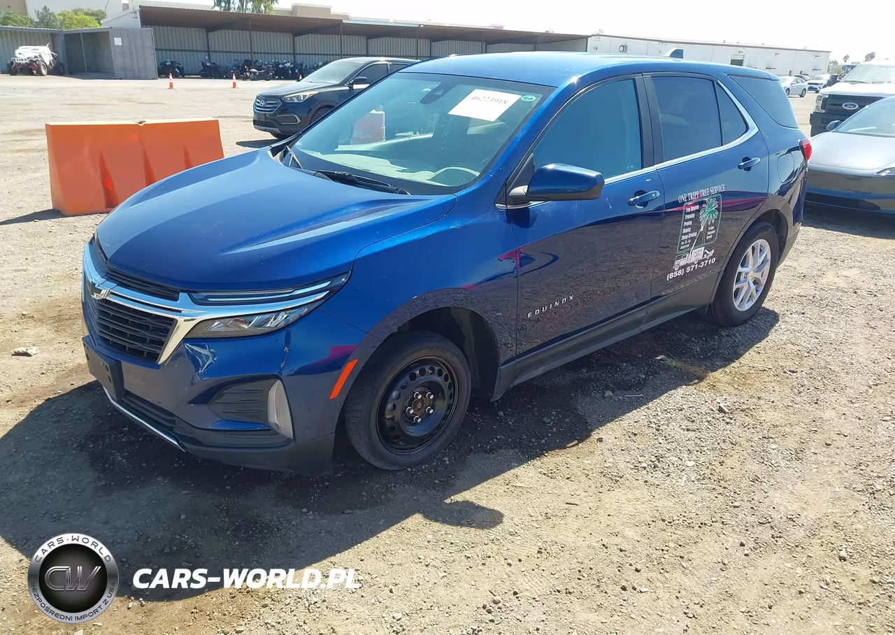 2022 Chevrolet Equinox Fwd Lt VIN:3GNAXKEV2NS203317 - 2