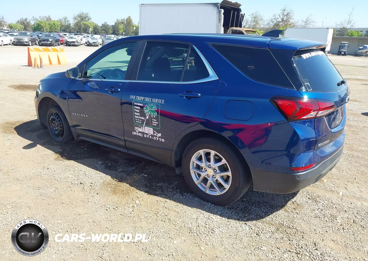 2022 Chevrolet Equinox Fwd Lt VIN:3GNAXKEV2NS203317 - 3