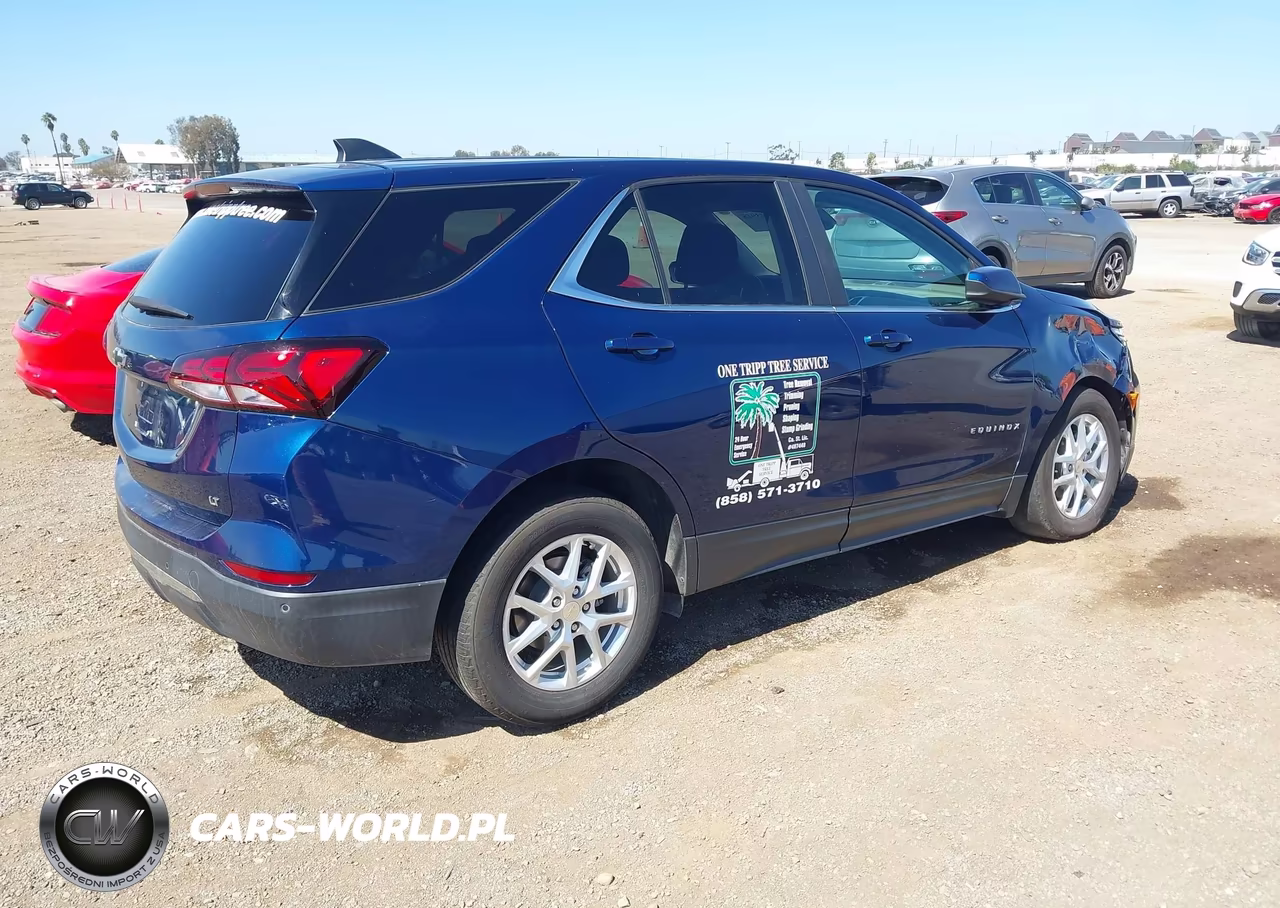 2022 Chevrolet Equinox Fwd Lt VIN:3GNAXKEV2NS203317 - 4
