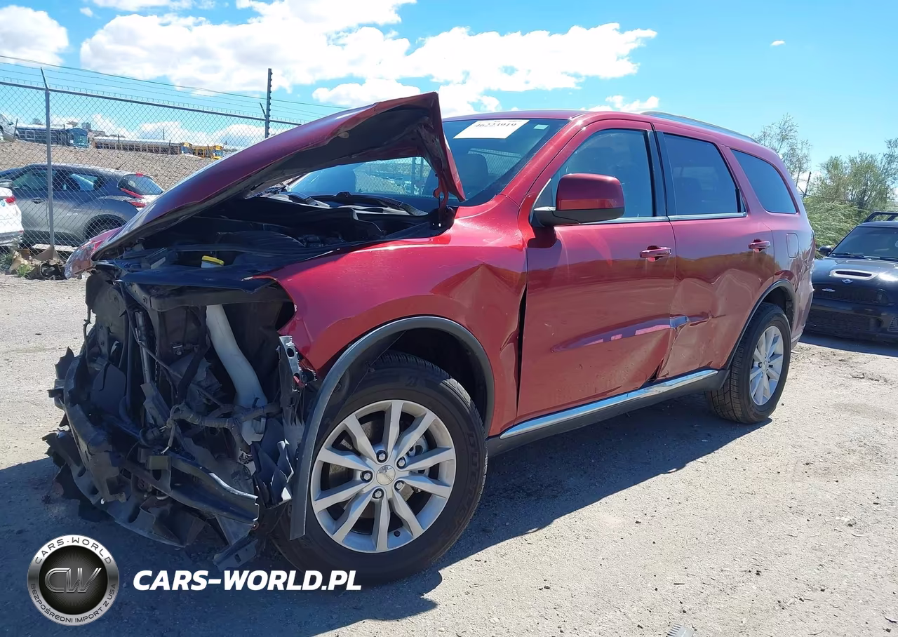 2014 Dodge Durango Sxt VIN:1C4RDJAG7EC972794 - 2