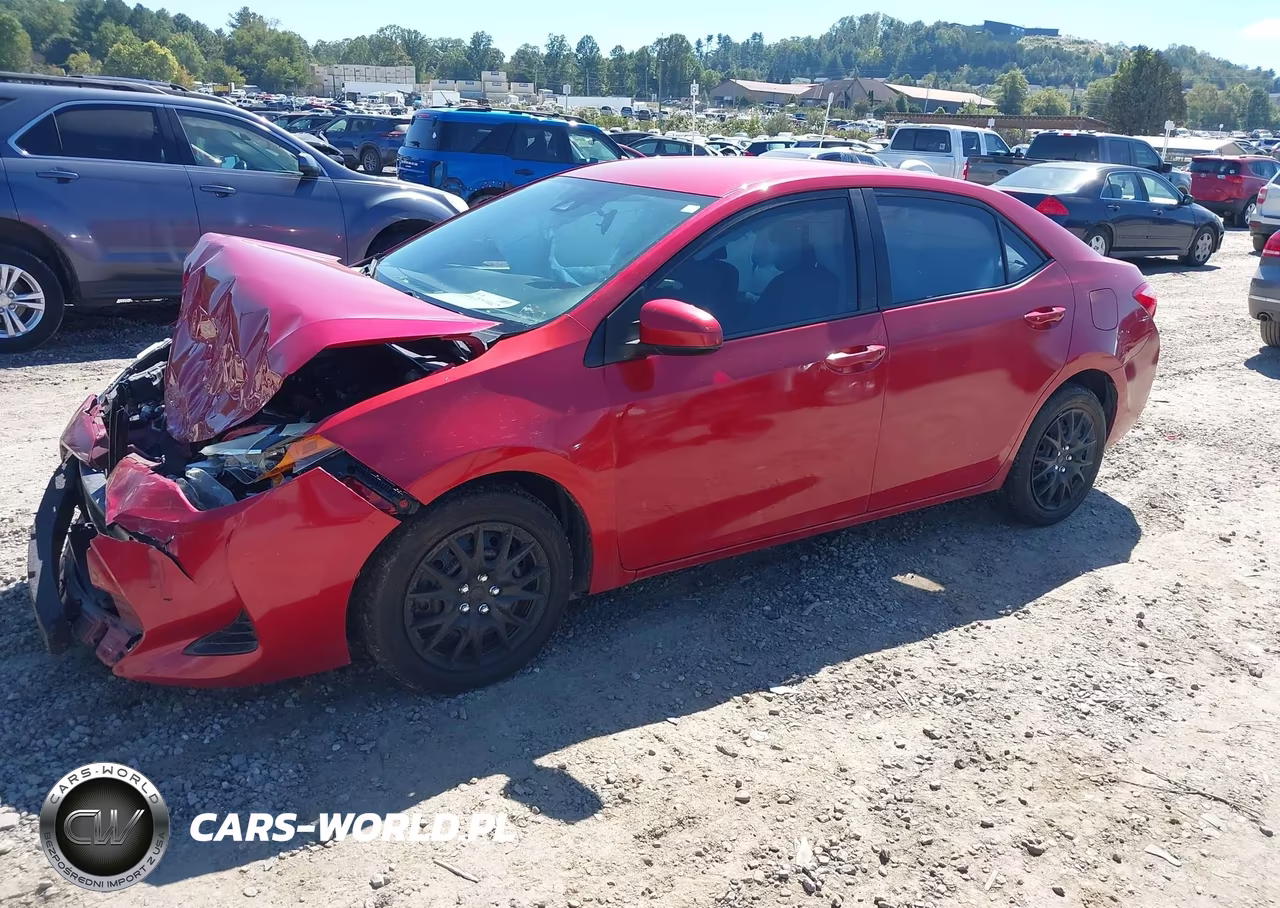 2019 Toyota Corolla Le VIN:2T1BURHE6KC205624 - 2