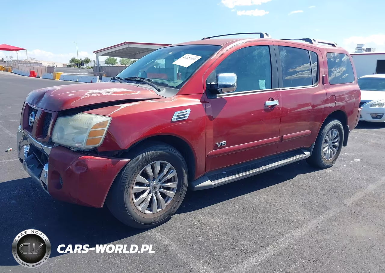 2006 Nissan Armada Se VIN:5N1AA08A86N708129 - 2