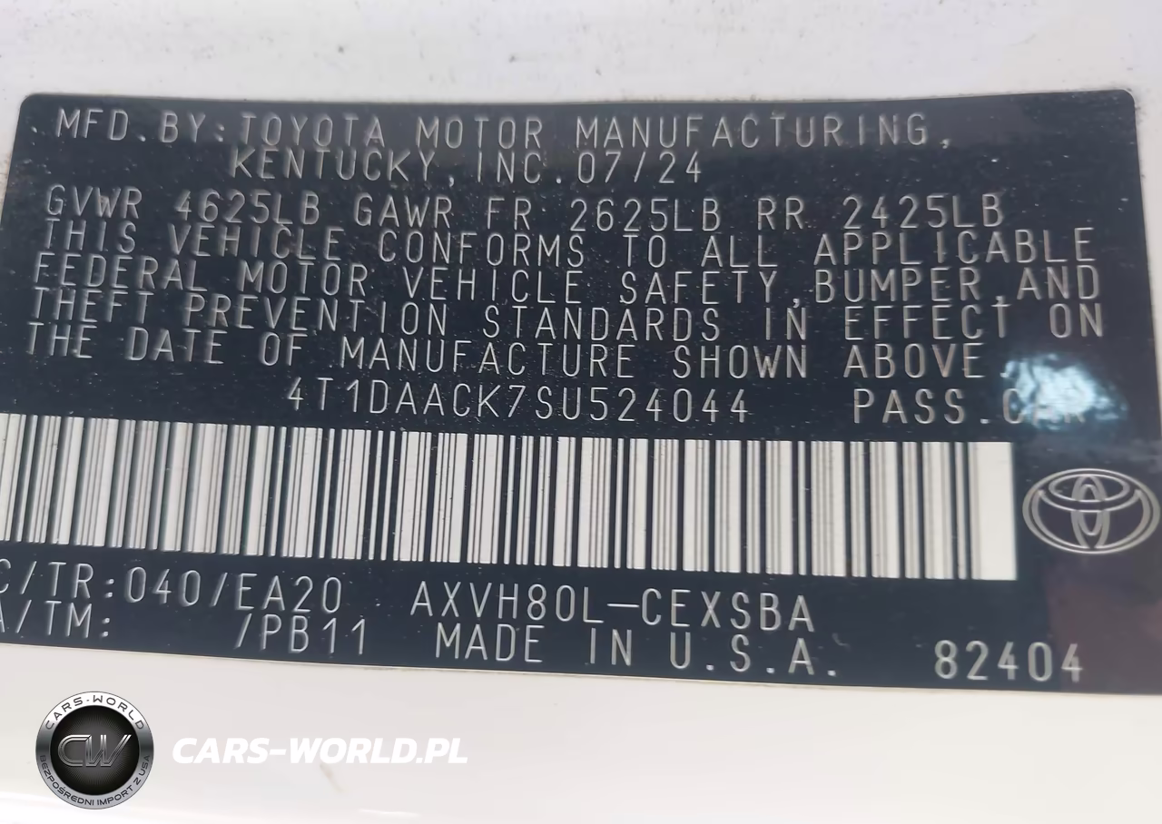 2025 Toyota Camry Se VIN:4T1DAACK7SU524044 - 9